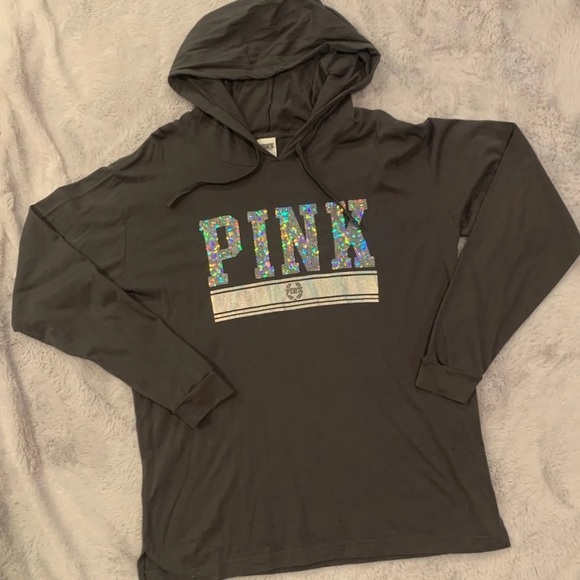 PINK lightweight hoodie and track pants - Picture 6 of 10